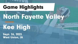 North Fayette Valley vs Kee High Game Highlights - Sept. 26, 2023