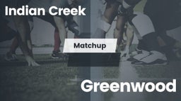 Matchup: Indian Creek vs. Greenwood  2016