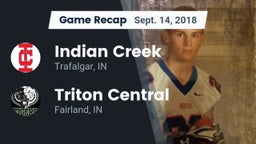 Recap: Indian Creek  vs. Triton Central  2018