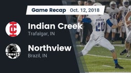Recap: Indian Creek  vs. Northview  2018