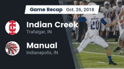 Recap: Indian Creek  vs. Manual  2018