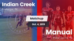 Matchup: Indian Creek vs. Manual  2019
