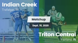 Matchup: Indian Creek vs. Triton Central  2020