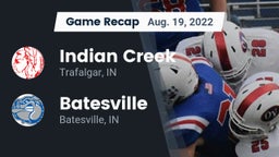 Recap: Indian Creek  vs. Batesville  2022