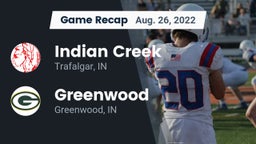 Recap: Indian Creek  vs. Greenwood  2022