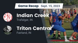 Recap: Indian Creek  vs. Triton Central  2023
