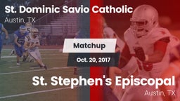 Matchup: St. Dominic Savio vs. St. Stephen's Episcopal  2017