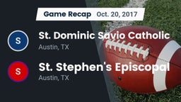 Recap: St. Dominic Savio Catholic  vs. St. Stephen's Episcopal  2017