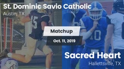 Matchup: St. Dominic Savio vs. Sacred Heart  2019