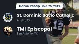 Recap: St. Dominic Savio Catholic  vs. TMI Episcopal  2019