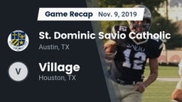 Recap: St. Dominic Savio Catholic  vs. Village  2019