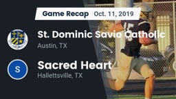 Recap: St. Dominic Savio Catholic  vs. Sacred Heart  2019