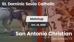 Matchup: St. Dominic Savio vs. San Antonio Christian  2020