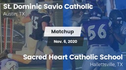 Matchup: St. Dominic Savio vs. Sacred Heart Catholic School 2020
