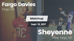 Matchup: Fargo Davies High vs. Sheyenne  2017