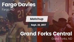 Matchup: Fargo Davies High vs. Grand Forks Central  2017