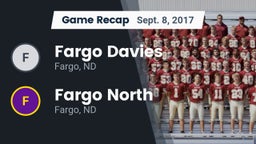 Recap: Fargo Davies  vs. Fargo North  2017