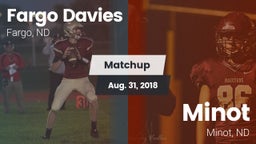 Matchup: Fargo Davies High vs. Minot  2018