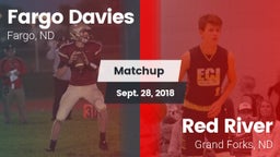 Matchup: Fargo Davies High vs. Red River   2018