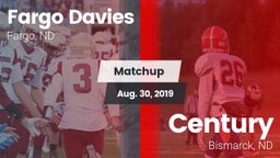 Matchup: Fargo Davies High vs. Century  2019