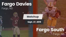 Matchup: Fargo Davies High vs. Fargo South  2019
