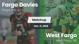 Matchup: Fargo Davies High vs. West Fargo  2019