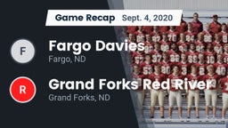 Recap: Fargo Davies  vs. Grand Forks Red River  2020