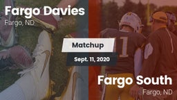 Matchup: Fargo Davies High vs. Fargo South  2020