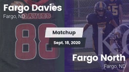Matchup: Fargo Davies High vs. Fargo North  2020