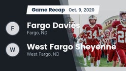 Recap: Fargo Davies  vs. West Fargo Sheyenne  2020