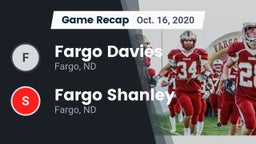 Recap: Fargo Davies  vs. Fargo Shanley  2020