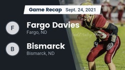 Recap: Fargo Davies  vs. Bismarck  2021
