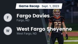Recap: Fargo Davies  vs. West Fargo Sheyenne  2023