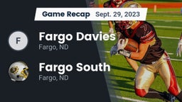 Recap: Fargo Davies  vs. Fargo South  2023