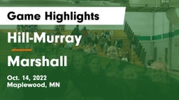 Hill-Murray  vs Marshall  Game Highlights - Oct. 14, 2022