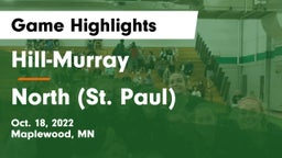 Hill-Murray  vs North (St. Paul)  Game Highlights - Oct. 18, 2022