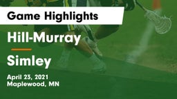 Hill-Murray  vs Simley  Game Highlights - April 23, 2021