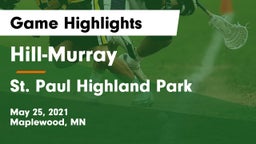 Hill-Murray  vs St. Paul Highland Park  Game Highlights - May 25, 2021