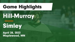 Hill-Murray  vs Simley  Game Highlights - April 28, 2022