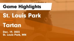 St. Louis Park  vs Tartan  Game Highlights - Dec. 19, 2023