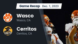 Recap: Wasco  vs. Cerritos  2023