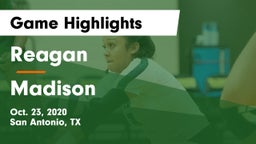 Reagan  vs Madison  Game Highlights - Oct. 23, 2020