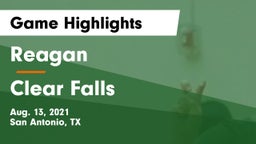 Reagan  vs Clear Falls  Game Highlights - Aug. 13, 2021