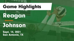 Reagan  vs Johnson  Game Highlights - Sept. 14, 2021