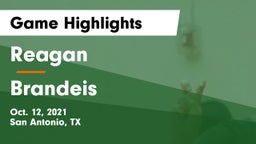 Reagan  vs Brandeis  Game Highlights - Oct. 12, 2021