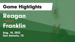 Reagan  vs Franklin  Game Highlights - Aug. 18, 2022