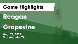Reagan  vs Grapevine  Game Highlights - Aug. 27, 2022
