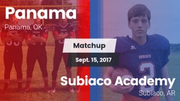 Matchup: Panama  vs. Subiaco Academy 2017