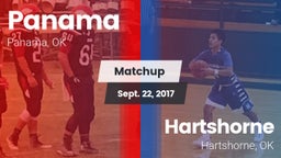 Matchup: Panama  vs. Hartshorne  2017