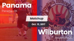 Matchup: Panama  vs. Wilburton  2017